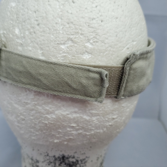 CMU Leadership Camp Beige Adjustable Strapback Visor Hat One Size Embroidered - Picture 4 of 7